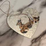 Painted Metal Ornaments