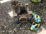 3D Printed Castle and Dragon