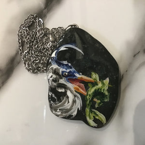 Assorted Painted Stone Necklaces