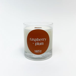 Soy Wax Candles, Wood Wick (Fall + Winter)