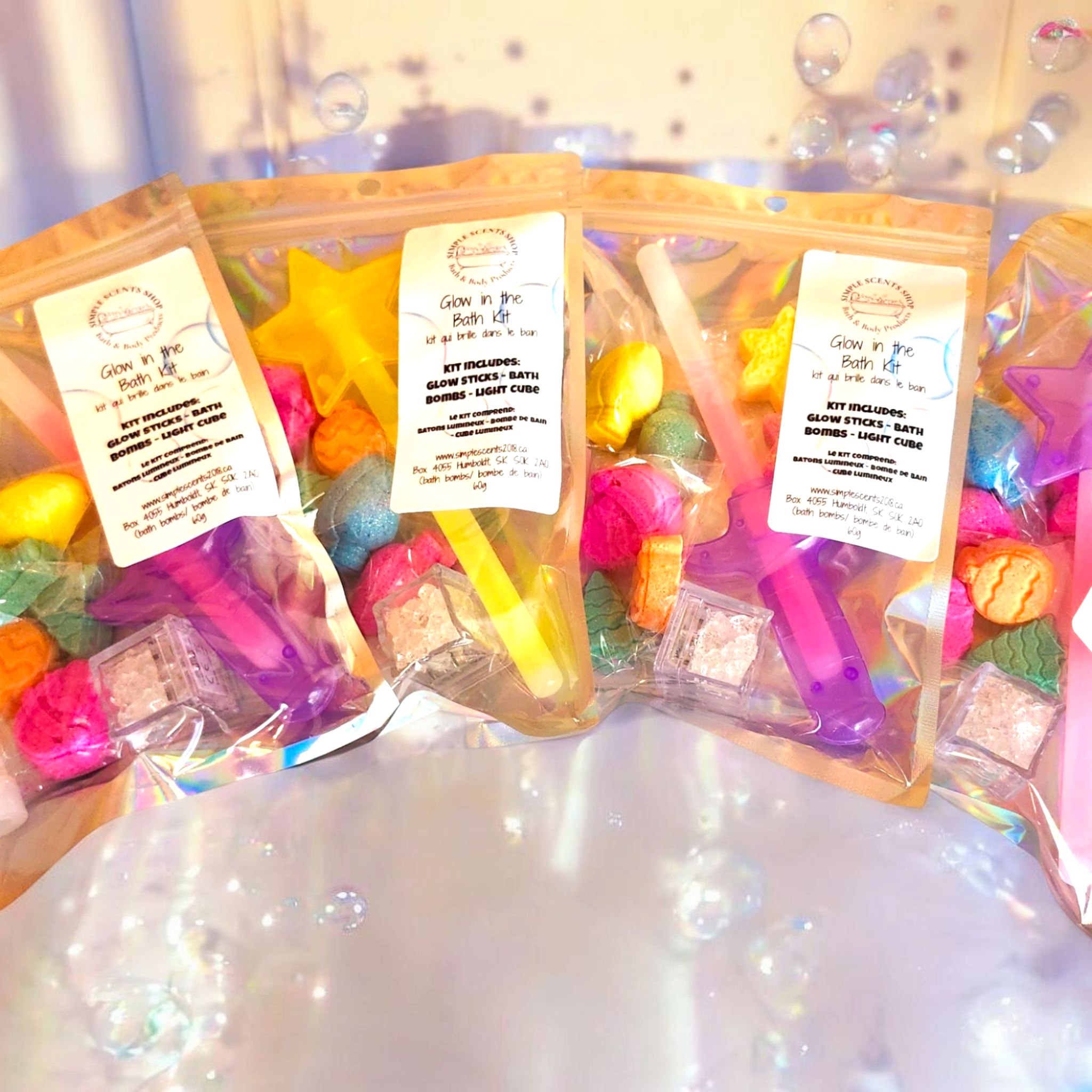 Glow in the Bath Kit