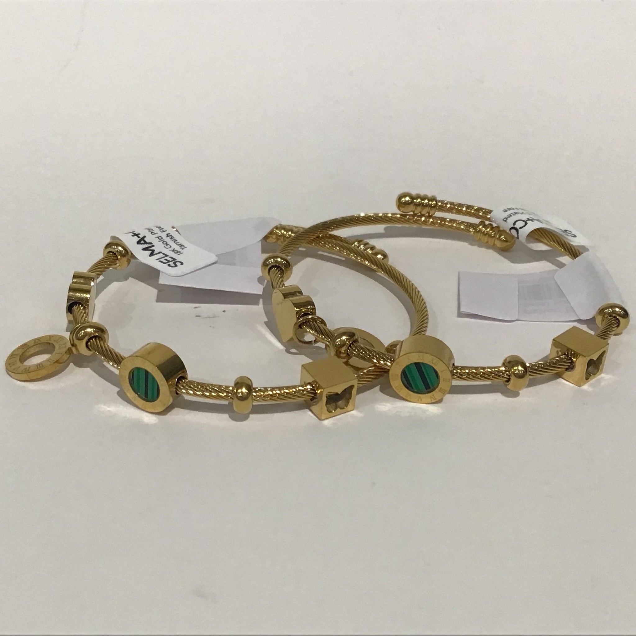18K Gold Plated Bangles