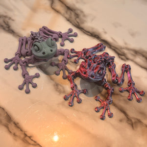 3-D Printed Magnetic Frogs