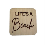 Individual Wood Coasters