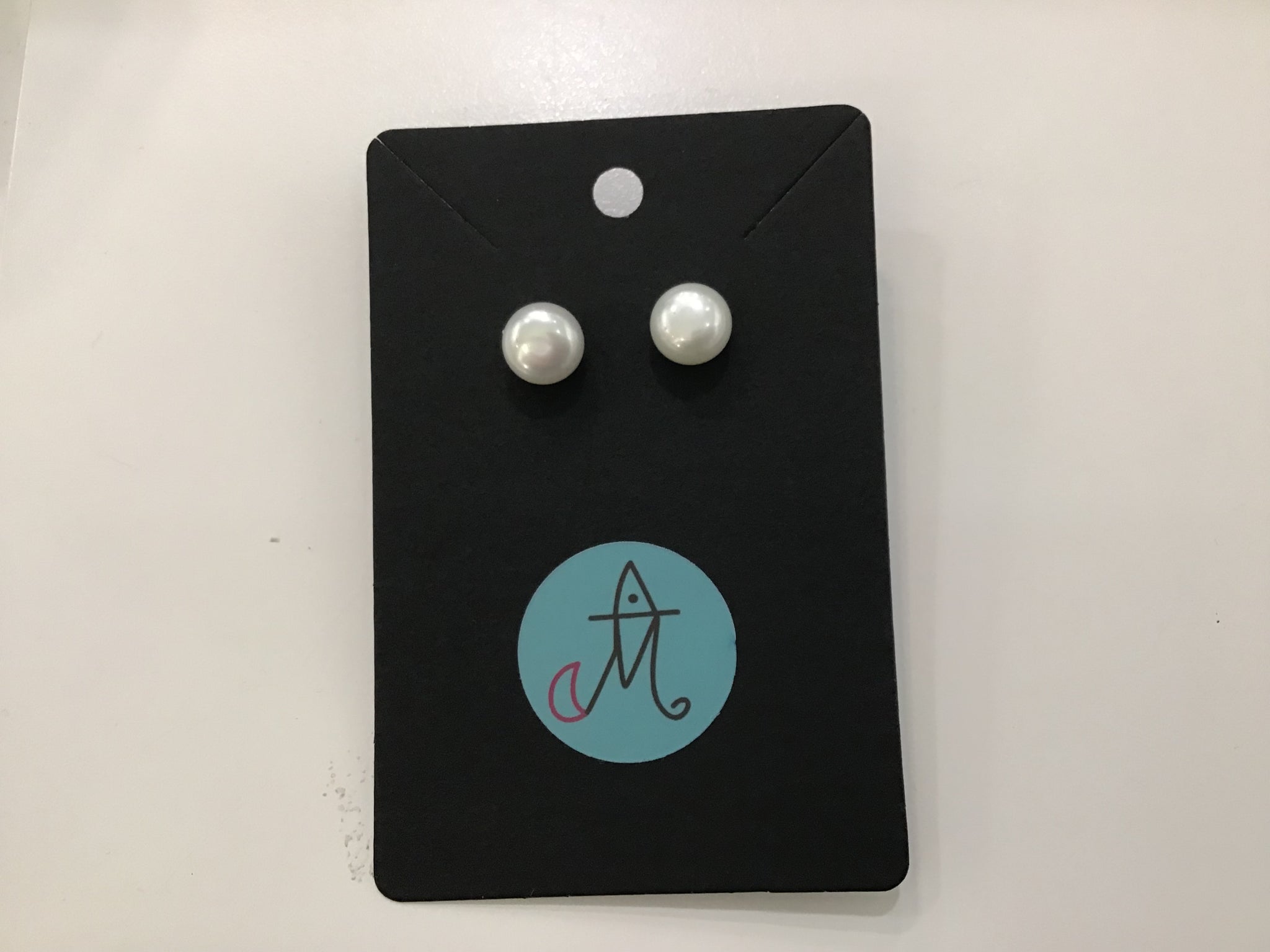 Large Pearl Studs