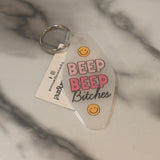 Acrylic Phrase Keychain