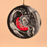 Hand Painted Vinyl Record Ornaments