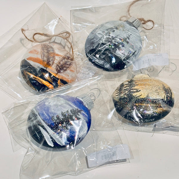 Handpainted Christmas Ornaments