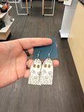 Halloween Wood Dangle Earrings
