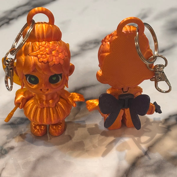 3-D Printed Fairy Keychains