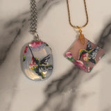 Assorted Painted Glass Necklaces