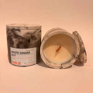 Wood Wick Gypsum Jar Candles