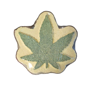 Cannibis Leaf Bath Bomb