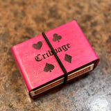 Leather & Wood Pocket Cribbage