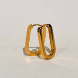 18k Gold Plated Hoops