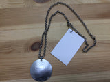 Round Textured Necklace