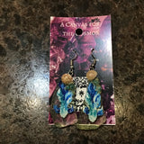 Assorted Painted Glass/Sea Glass Earrings