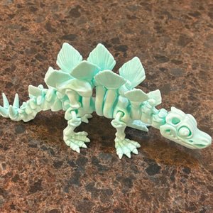 3-D Printed Stegosaurus