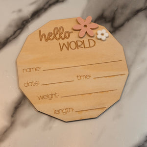 Small Wood Signs