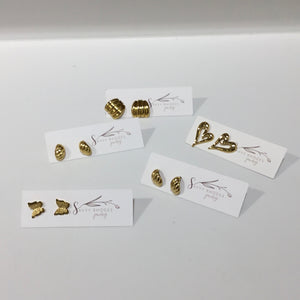 18K Gold Earrings