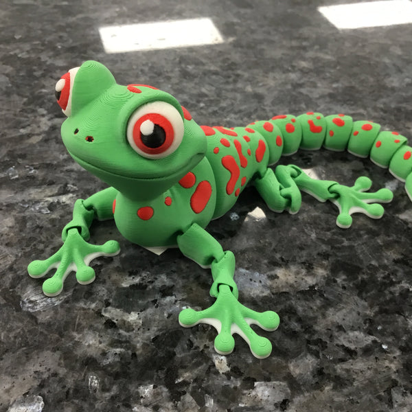 3D Printed Geko