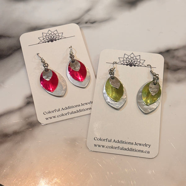 Layered Metal Earrings