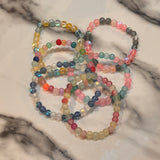 Stretchy Beaded Bracelets - 6mm