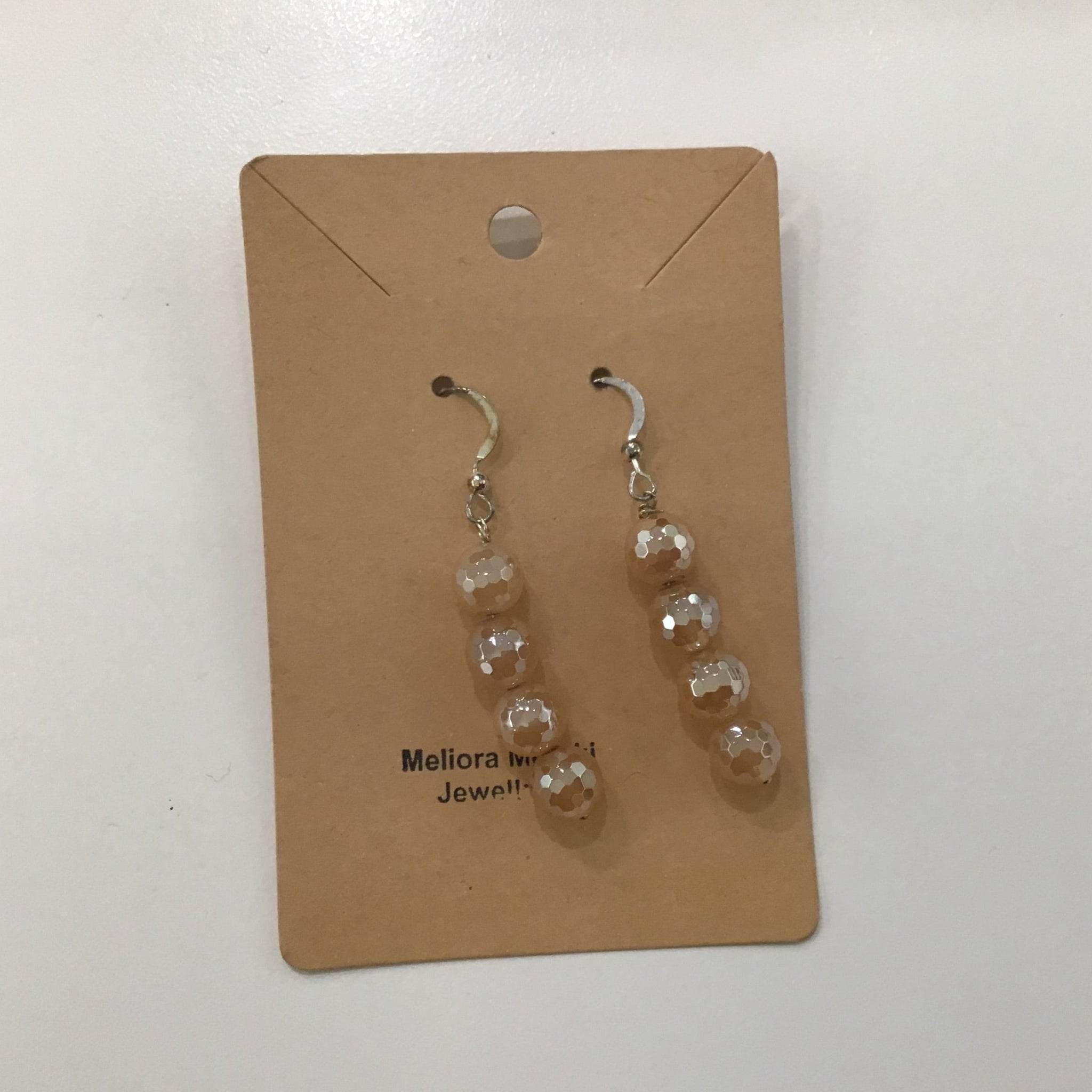 Agate Bead Earrings