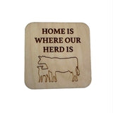 Individual Wood Coasters
