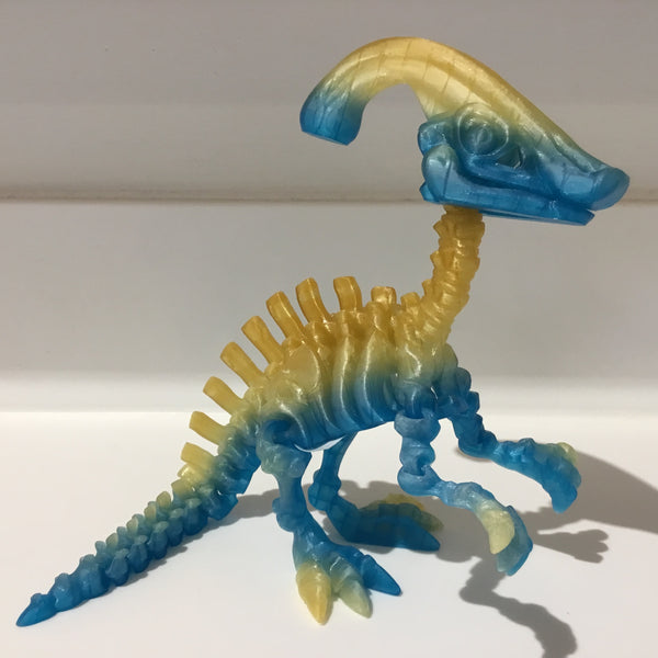 3-D Printed Parasaurolophus