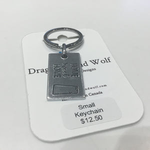 Small Metal Keychain