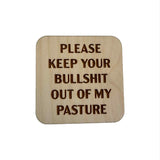 Individual Wood Coasters