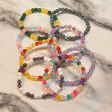 Stretchy Beaded Bracelets - 6mm
