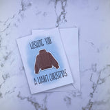 Christmas Stickards (Greeting Card with Sticker)