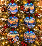 Saskatchewan Christmas Ornament
