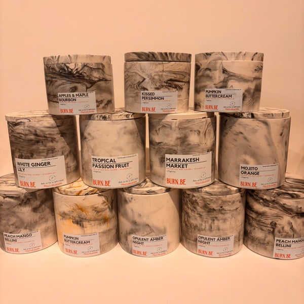 Wood Wick Gypsum Jar Candles