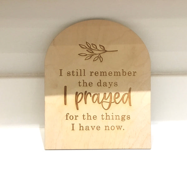 I Still Remember The Days