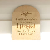 I Still Remember The Days