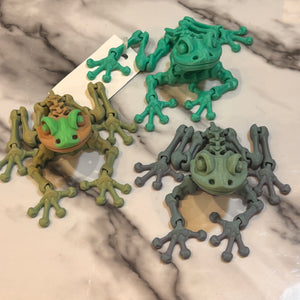 3-D Printed Magnetic Frogs