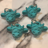 3-D Printed Cow Keychains