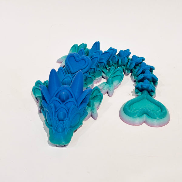 3-D Printed Cookie Heart Dragon