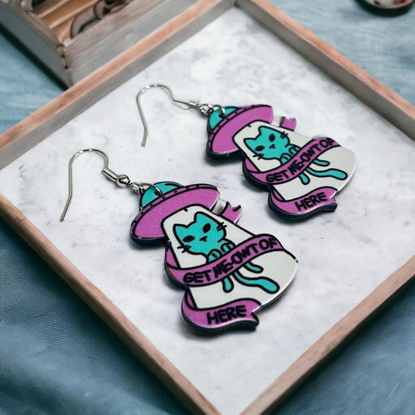 Get Me Out of Here Earrings