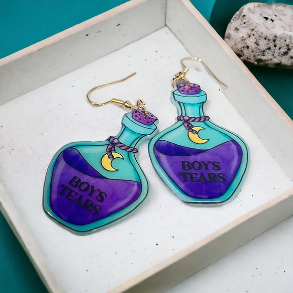 Boys Tears Earrings