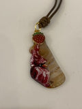 Assorted Painted Stone Necklaces
