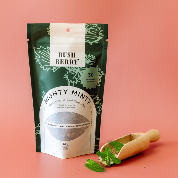 Organic Mighty Minty loose leaf tea