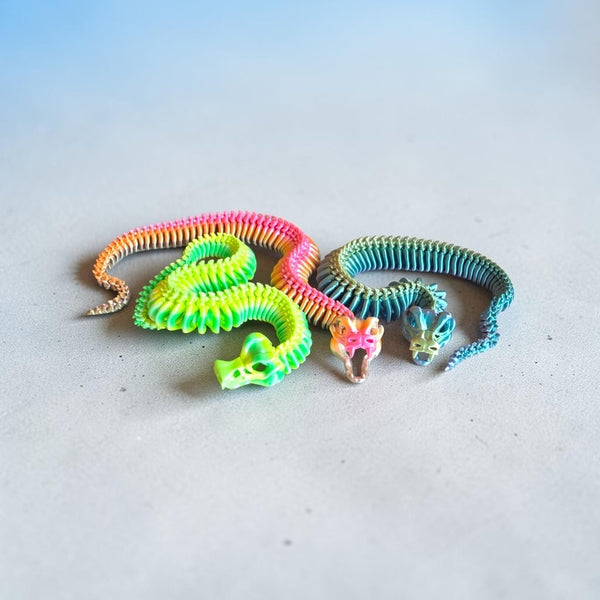 3D Printed Flexi Skeleton Snake