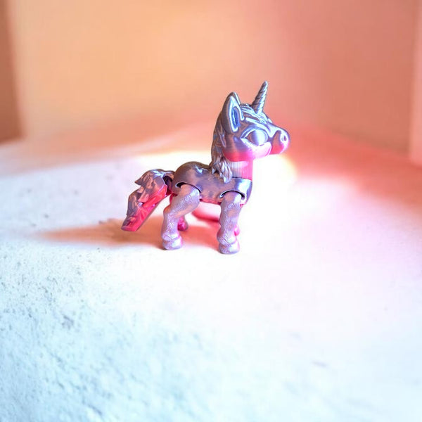 3D Printed Tiny Unicorn