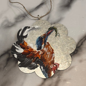 Painted Metal Ornaments