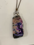 Assorted Painted Stone Necklaces