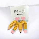 Pencil Earrings